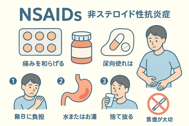 関節リウマチにおける非ステロイド性抗炎症薬（NSAIDs）：ロキソニン🄬、セレコックス🄬のアイキャッチ画像