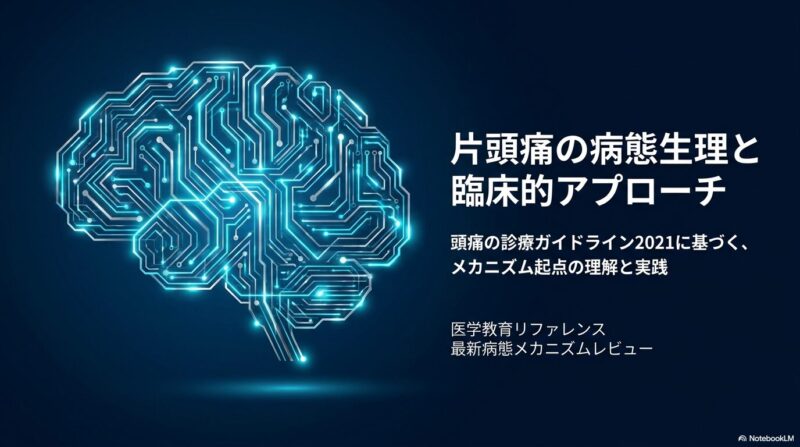 【柏市我孫子市】片頭痛の正体とは？最新ガイドラインが明かす病態・誘発因子と、慢性化を防ぐ体の仕組みのアイキャッチ画像