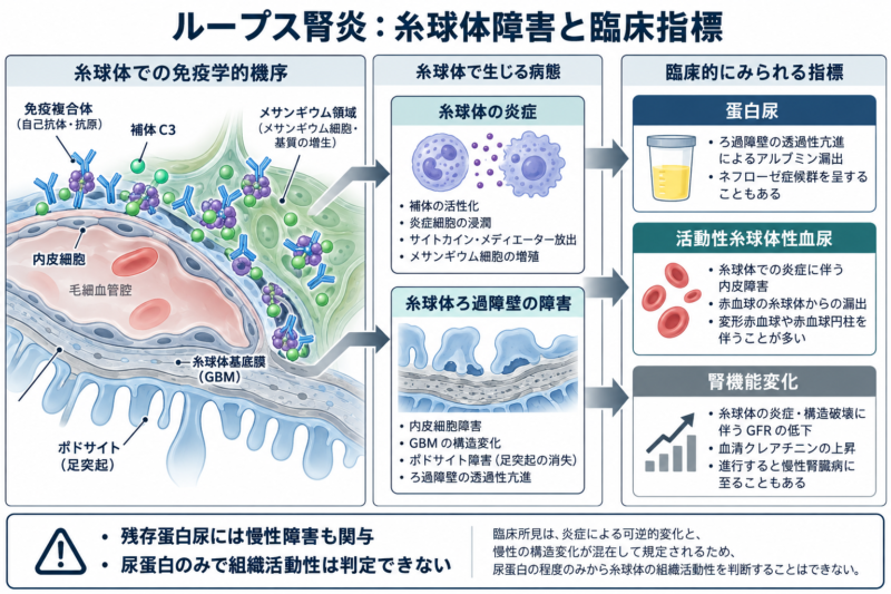 ループス腎炎のベリムマブ治療｜完全腎奏効を超える「深い腎奏効」とはのアイキャッチ画像